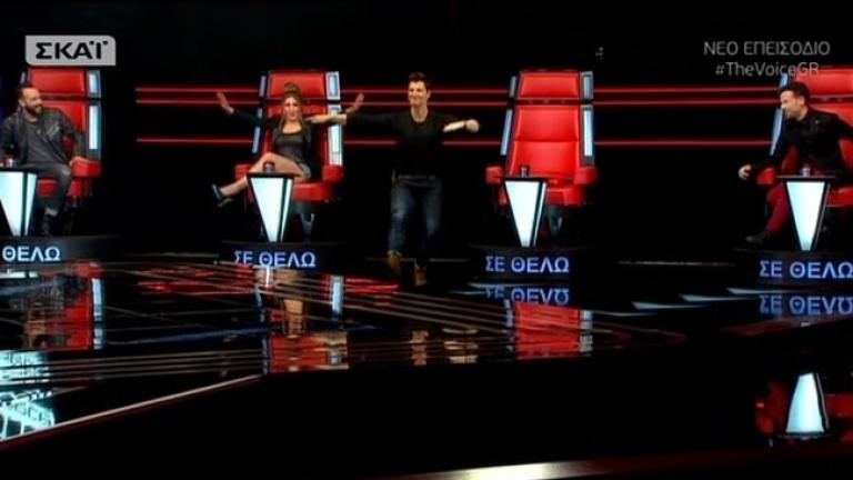 The Voice: Ο Μουζουράκης ήταν ο τυχερός της βραδιάς