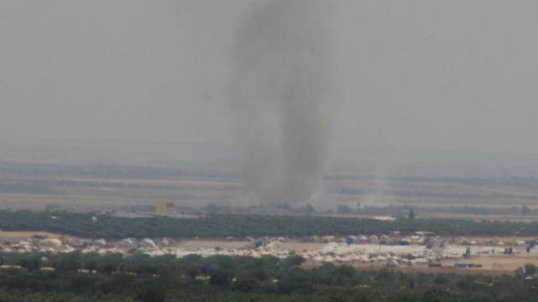 Δύο ρουκέτες που εκτοξεύθηκαν από τη Συρία έπεσαν κοντά στο αεροδρόμιο του Γκαζίαντεπ