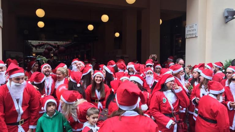 3ο Athens Santa Run: Γέμισαν οι δρόμοι Αϊ-Βασίληδες