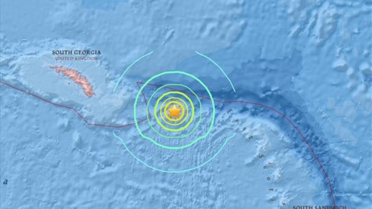  Σεισμός 7,4 Ρίχτερ στον Ατλαντικό Ωκεανό