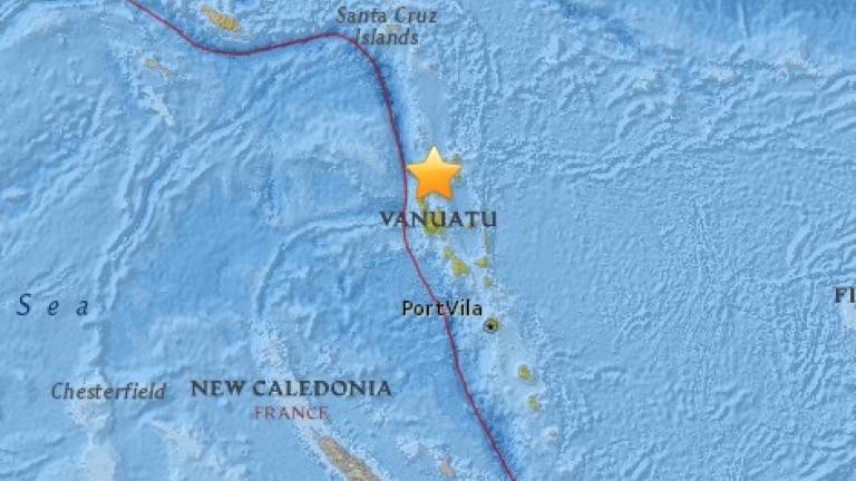 Νέα σεισμική δόνηση 6 βαθμών της κλίμακας Ρίχτερ στο Βανουάτου