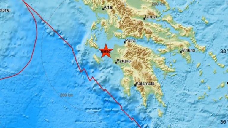 Σεισμός στην Πελοπόννησο 