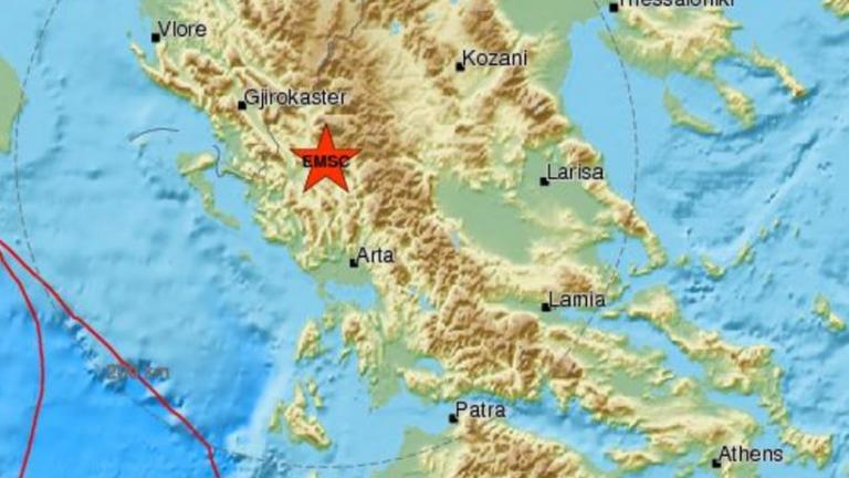 Νέος σεισμός στα Ιωάννινα 
