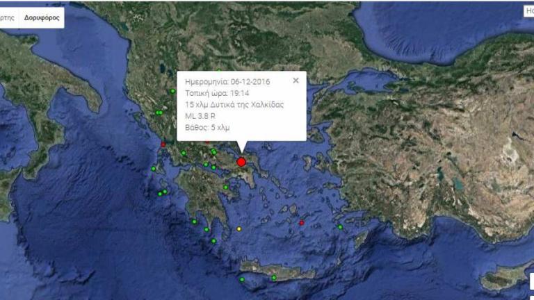 Δύο σεισμικές δονήσεις αναστάτωσαν Πρέβεζα και Χαλκίδα