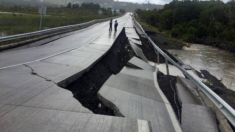 Χιλή: Μόνο υλικές ζημιές προκάλεσε ο σεισμός 7,6 βαθμών