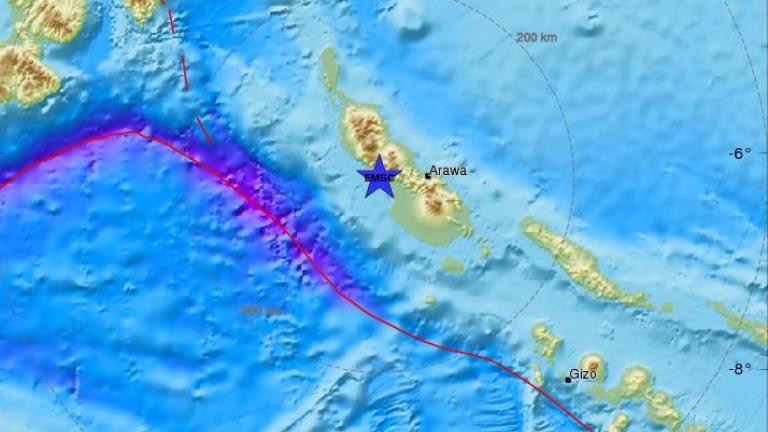 Σεισμός 8 Ρίχτερ στην Παπούα Νέα Γουινέα 