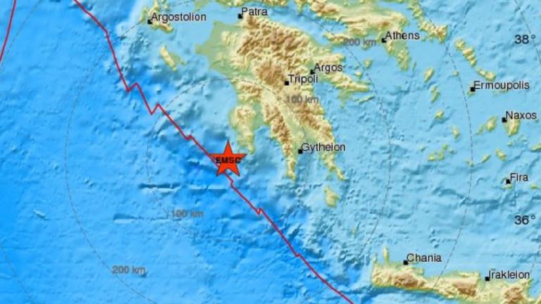 Σεισμός στην Πελοπόννησο 