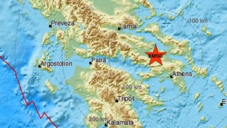 Σεισμός στη Θήβα - Αισθητός στην Αθήνα 