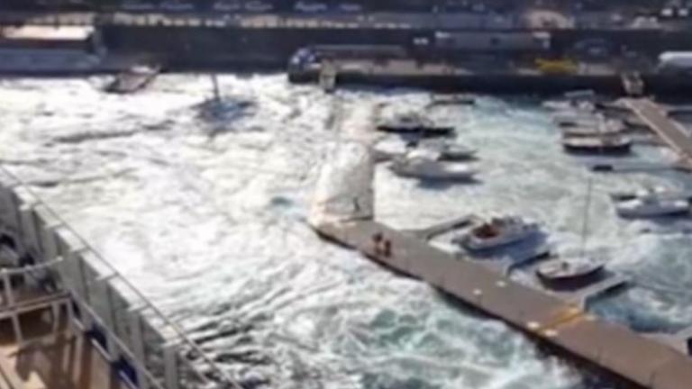 Κρουαζιερόπλοιο της εταιρίας του Costa Concordia προκαλεί το χάος στη Μεσίνα (ΒΙΝΤΕΟ)