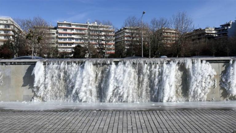 Τσουχτερό κρύο και παγετός στη Βόρεια Ελλάδα