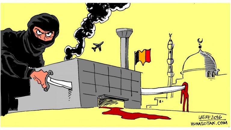 Με σκίτσα απαντούν στην τρομοκρατία