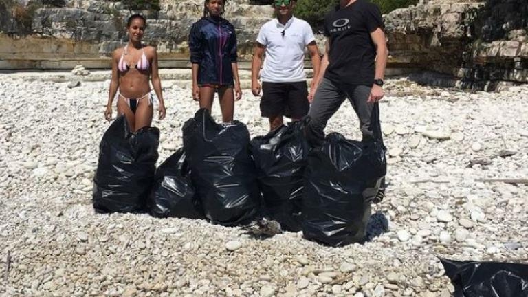Πως οι ελληνικές παραλίες σόκαραν την κόρη του Γουιλ Σμιθ: Έβγαλε 22 σακούλες σκουπιδιών!