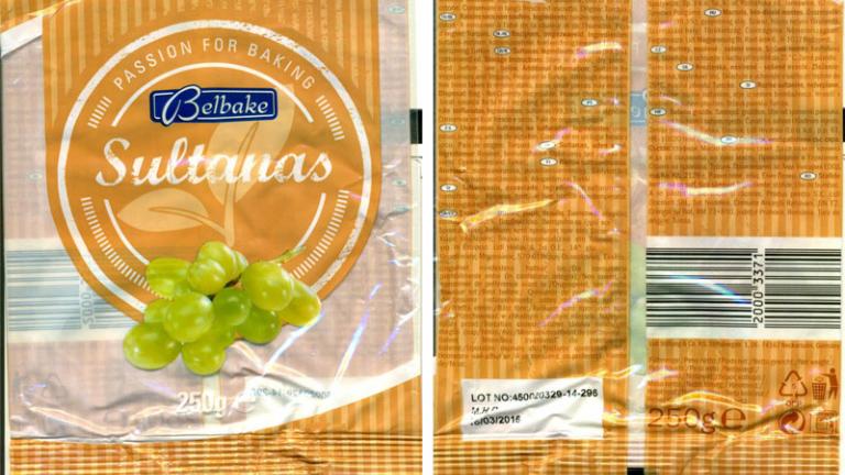 Aνάκληση συσκευασμένων σταφίδων από τον ΕΦΕΤ 