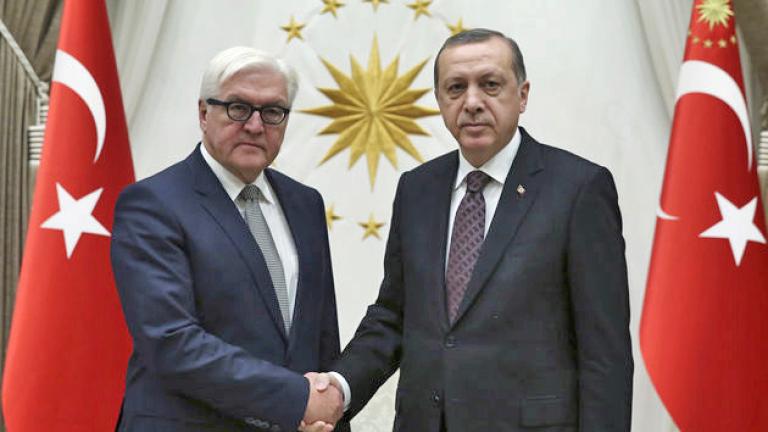 Το κίνδυνο η Τουρκία να καταστρέψει όσα έχει επιτύχει τα τελευταία χρόνια, επισημαίνει ο Γερμανός πρόεδρος 