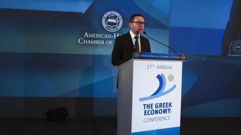 Την ανάγκη να ολοκληρωθεί η δεύτερη αξιολόγηση υπογράμμισε για μία ακόμη φορά ο διοικητής της Τράπεζας της Ελλάδος