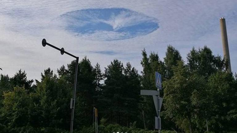 Περίεργο σύννεφο στην Φινλανδία προκαλεί συναγερμό (ΦΩΤΟ)