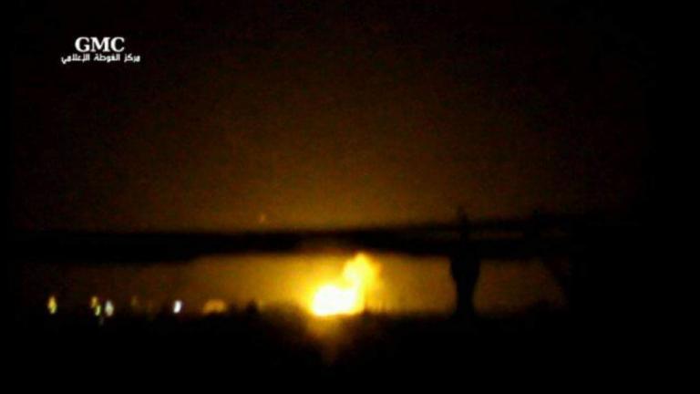 Συρία: Πολεμοφόδια από το Ιράν είχε η αποθήκη οπλισμού, που βομβάρδισαν σήμερα οι Ισραηλινοί, στο αεροδρόμιο της Δαμασκού