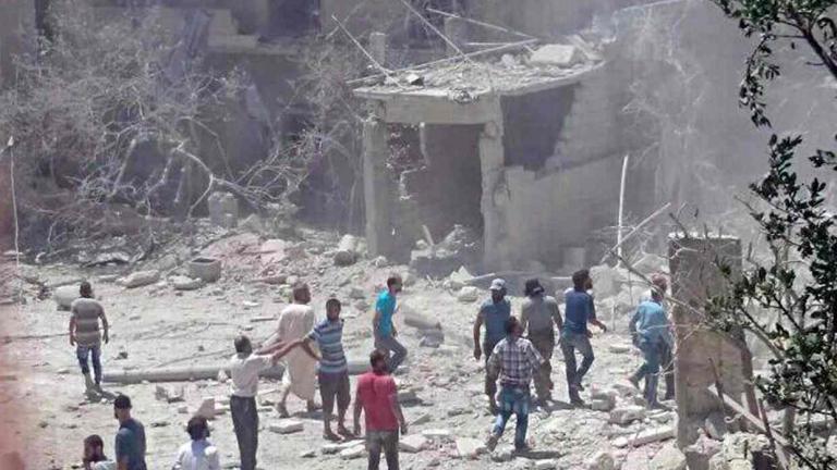 Εικοσιέξι νεκροί σε αεροπορικές επιθέσεις στο Ιντλίμπ της Συρίας, κυρίως παιδιά