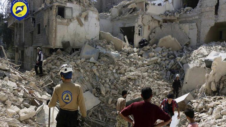 Συρία: Τουλάχιστον 12 άμαχοι σκοτώθηκαν σήμερα σε αεροπορικές επιδρομές στο Χαλέπι 