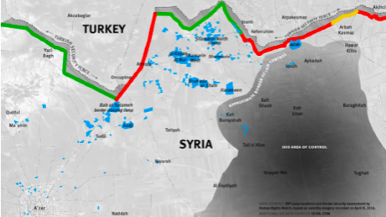 Το νέο τείχος του αίσχους-Έτοιμα τα πρώτα 300 χλμ. στα τουρκο-συριακά σύνορα (PHOTOS)