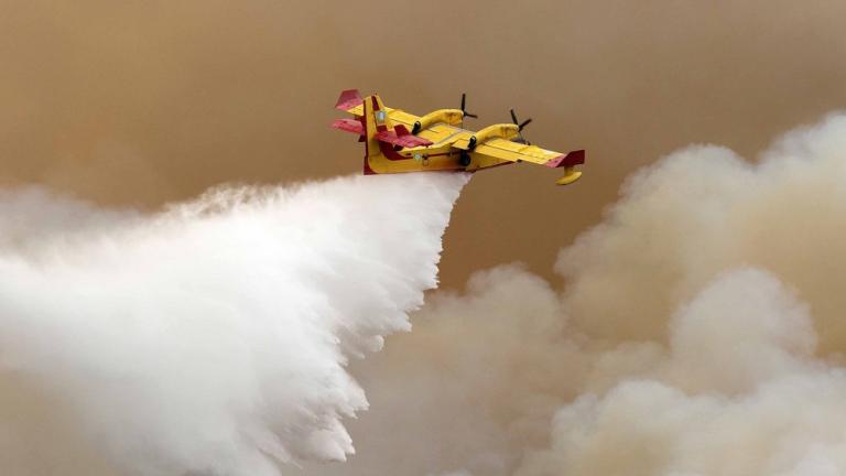 Αν και σε ύφεση συνεχίζει να σιγοκαίει η φωτιά στη Θάσο - Τεράστια η καταστροφή