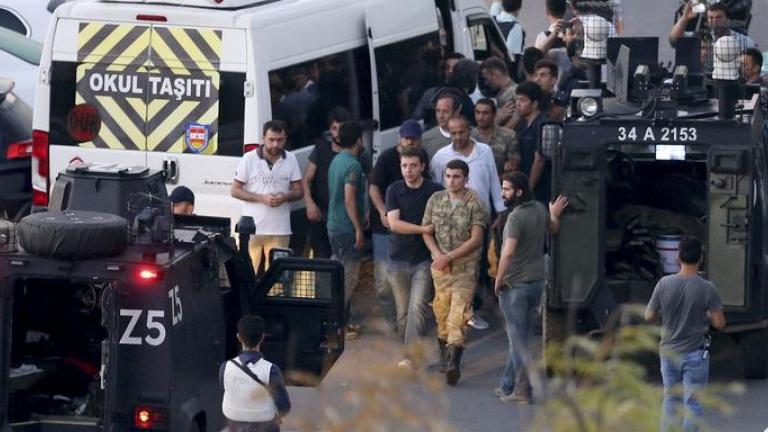 Πραξικόπημα στην Τουρκία: Συνέλαβαν ανώτατους στρατιωτικούς με την κατηγορία της προδοσίας