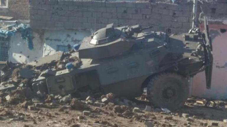 Βίντεο με επίθεση κατά τουρκικού θωρακισμένου οχήματος από Κούρδους!