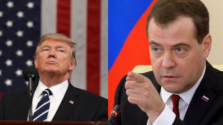 Μεντβέντεφ: Τα πυραυλικά χτυπήματα των ΗΠΑ έφτασαν στα όρια της σύγκρουσης με τη Ρωσία!