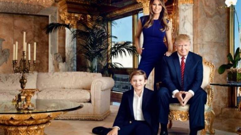Σε ένα σπίτι κυριολεκτικά φτιαγμένο από …χρυσάφι μένει ο νέος πρόεδρος των ΗΠΑ, Ντόναλντ Τραμπ.