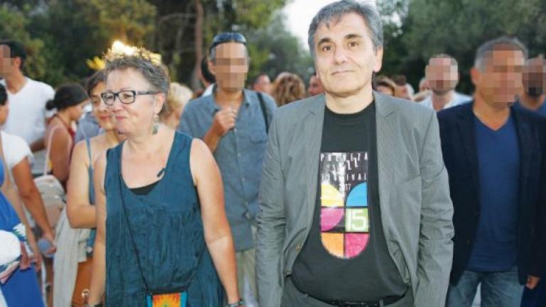 Ο cool Ευκλείδης με τη σύζυγό του στον Βιμ Μέρτενς