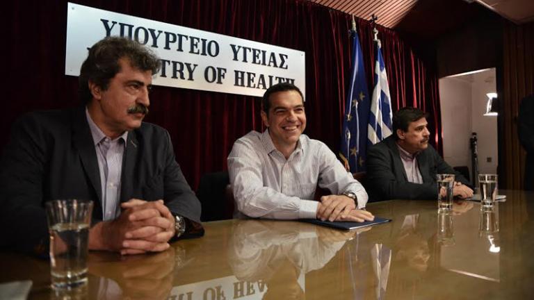 Στο πλευρό του Π. Πολάκη ο πρωθυπουργός Αλ. Τσίπρας