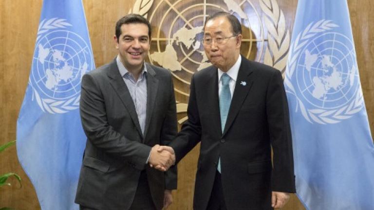 Στη Λέσβο ο ΓΓ του ΟΗΕ το Σάββατο μετά τη συνάντηση με τον Τσίπρα