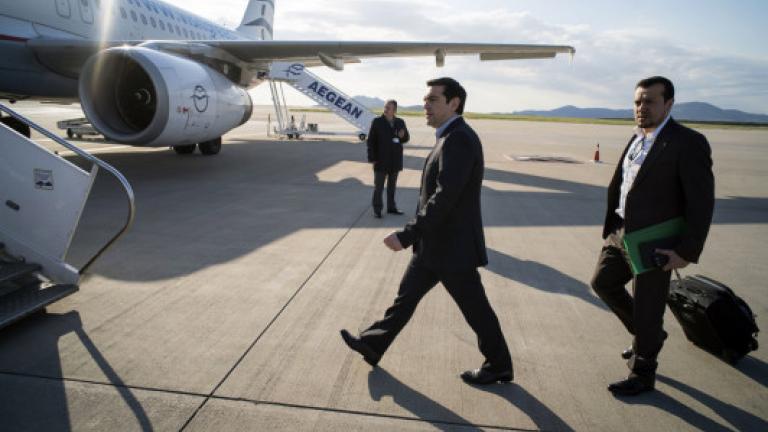 Στην Πάρο ο πρωθυπουργός Αλέξης Τσίπρας για την τελετή εγκαινίων του νέου αεροδρομίου 