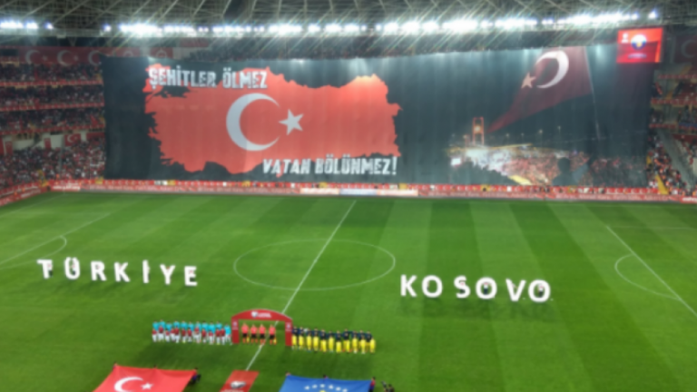 Εθνικιστικό τουρκικό παραλήρημα στον αγώνα Τουρκίας-Κοσόβου