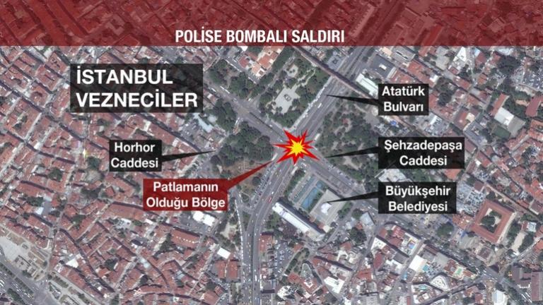 Εκρηξη βόμβας στην Κωνσταντινούπολη