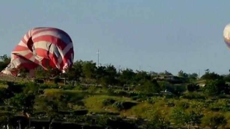 Πτώση 3 αερόστατων στην Τουρκία-Δεκάδες οι τραυματίες
