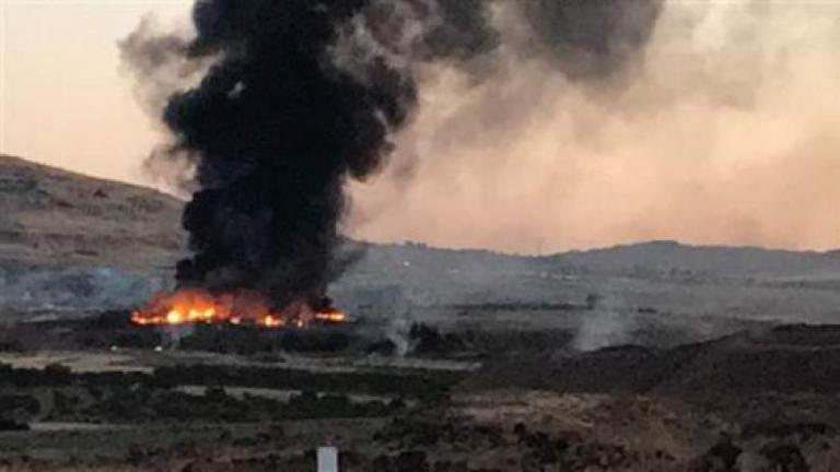 Τουρκία: Μεγάλη φωτιά σε μία στρατιωτική ζώνη, στα σύνορα με την Συρία