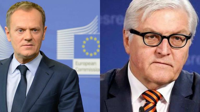 Ο Ντόναλντ Τουσκ και ο Φρανκ- Βάλτερ Σταινμάγιερ στην Αθήνα εν μέσω κρίσιμης συγκυρίας