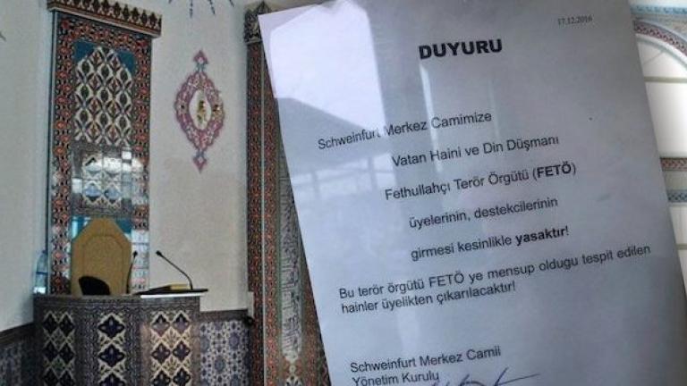 Ο Ερντογάν απαγόρευσε την είσοδο σε τζαμιά στους ''φίλους του Γκιουλέν''!