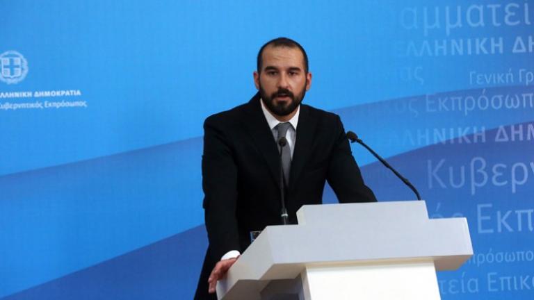 Ο κυβερνητικός εκπρόσωπος Δ.Τζανακόπουλος για τον θάνατο του Κωνσταντίνου Μητσοτάκη