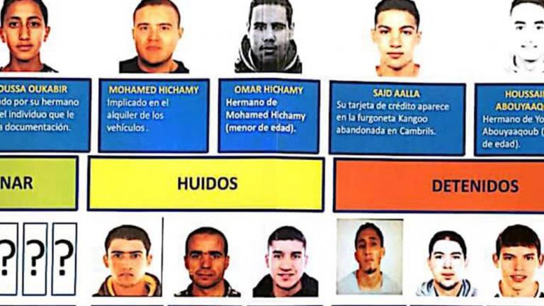 Αυτοί είναι οι τζιχαντιστές που σκόρπισαν το θάνατο στην Ισπανία - Τον ιμάμη εγκέφαλο καταζητά η Αστυνομία