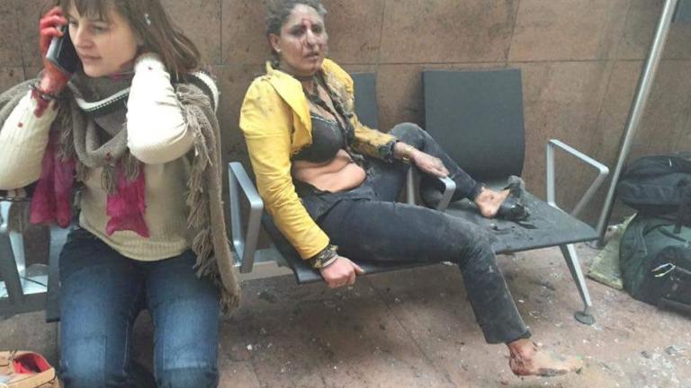 Βρυξέλλες: Εικόνες σοκ από τις εκρήξεις στο αεροδρόμιο