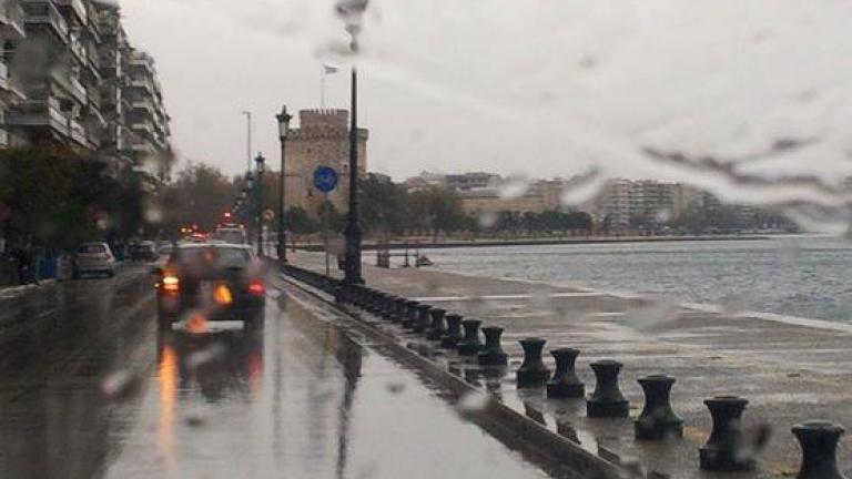 Προβλήματα από τη βροχή στη Θεσσαλονίκη 