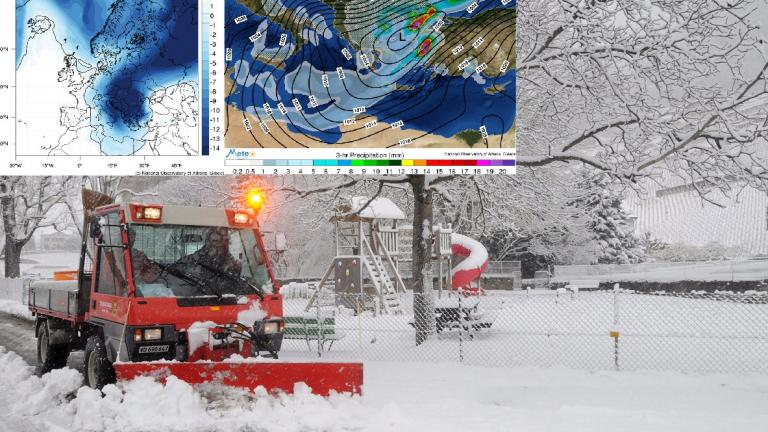 Έρχεται πολικό ψύχος με θερμοκρασίες έως και -20 στη Β. Ελλάδα-Χιονιάς και παγετός