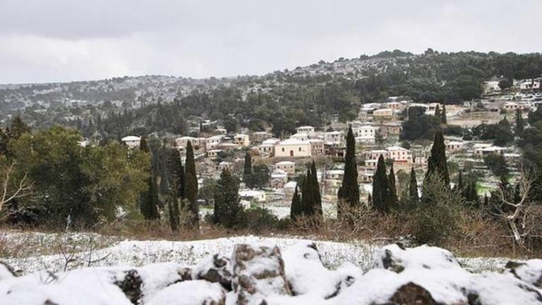 Ζάκυνθος: Πολλά τα προβλήματα από το χιόνι και τον παγετό