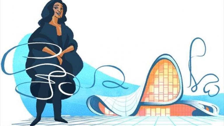 Η γυναίκα που έβαλε καμπύλες στα κτίρια στο σημερινό doodle της Google