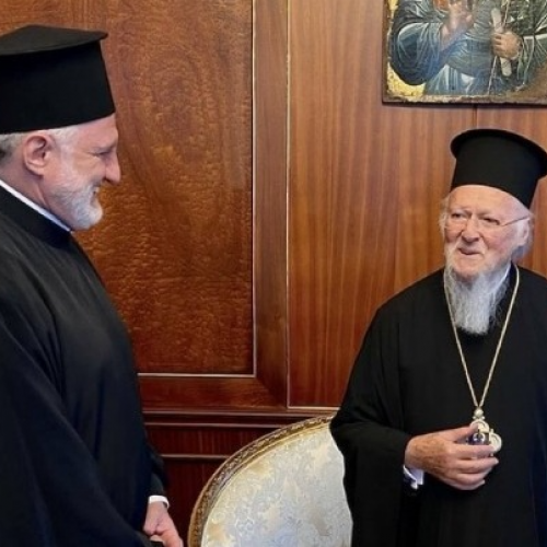 Αρχιεπίσκοπος Ελπιδοφόρος: 350.000 δολ. για την ανοικοδόμηση του Νοσοκομείου του Βαλουκλή
