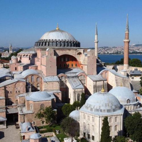 Τουρκία: Αποσυναρμολόγηση μιναρέ της Αγίας Σοφίας για την αποκατάσταση ρωγμών	