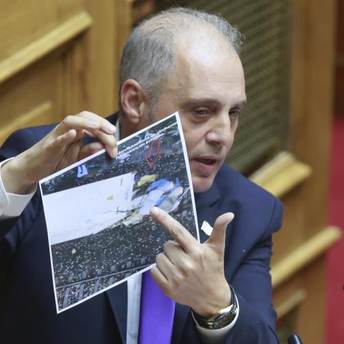  Κυρ. Βελόπουλος: Η κυβέρνηση δεν έκανε τίποτα για να αποτρέψει το δυστύχημα των Τεμπών