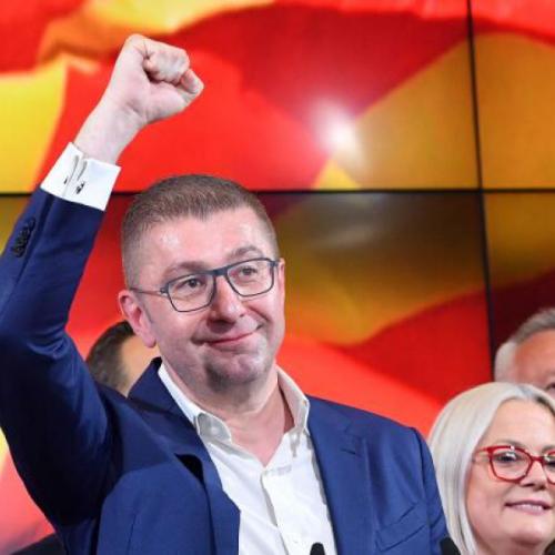 Χρίστιαν Μίτσκοσκι ηγέτης του εθνικιστικού κόμματος των Σκοπίων VMRO